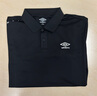 茵寶（Umbro）官方運動(dòng)夏季短袖Polo衫男裝透氣翻領(lǐng)男士休閑T恤衫上衣 凝眸黑(U2124230234) M 曬單實(shí)拍圖
