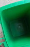 舒蔻（Supercloud）工业物业小区公用室外环保分类塑料带盖医疗环卫户外垃圾桶酒店大号商用绿色240L挂车款 实拍图