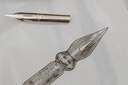 結(jié)衣進口Mahogany桃花心木直桿英文書法蘸水筆桿圓體意大利體哥特 筆桿一支（無筆尖) 曬單實拍圖