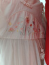 戴維貝拉（DAVE＆BELLA）女童連衣裙兒童漢服裙子中國(guó)風(fēng)小童網(wǎng)紗裙寶寶公主裙夏裝新款童裙 粉色【現(xiàn)貨】 110 cm（建議身高100-110cm） 曬單實(shí)拍圖