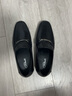 賓度（J.Benato）【品牌旗艦】皮鞋英倫時(shí)尚頭層牛皮商務(wù)休閑鞋男士套腳舒適爸爸鞋 黑色 39 曬單實(shí)拍圖