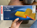 博世空氣濾芯格空濾清器2438 新帕薩特 1.8T 2.0T (11-17款) 曬單實(shí)拍圖