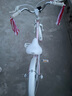 九號（Ninebot）兒童自行車(chē)3-6-10歲寶寶單車(chē)男女孩學(xué)生腳踏車(chē)兒童初學(xué)自行車(chē)童車(chē) 公主粉+護具六件套+輔助輪 16寸 曬單實(shí)拍圖