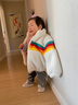 G.DUCKKIDS小黃鴨男童羊羔絨外套秋冬裝兒童加厚棉服中小童棉衣寶寶夾棉上衣 白色 90 尺碼1~2歲【 80-90cm】 曬單實(shí)拍圖