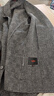 柒牌【羊毛】西服外套男春季新款時(shí)尚潮流修身單西提花抗皺西裝男 黑色 B52(185/104B) 曬單實(shí)拍圖
