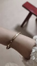 丹尼爾惠靈頓（DanielWellington）dw手鐲女 閃耀星辰開口手鐲情侶手鐲 七夕情人節(jié)禮物送女友送男友 星辰玫瑰金(大號） DW00400528 曬單實拍圖