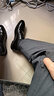 FALKE德國鷹客Cool24/7休閑男襪高筒商務(wù)正裝襪子13297七夕情人節禮物 6375- 藏藍- 1雙 均碼 39-40 曬單實(shí)拍圖