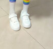 SNOOPY史努比童鞋兒童運(yùn)動(dòng)鞋學(xué)生小白鞋男女童百搭舒適板鞋2014白色36 曬單實(shí)拍圖