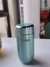 希諾（heenoor）鵝蛋保溫杯316L不銹鋼泡茶杯子高檔辦公車(chē)載便攜矮胖水杯免費刻字 清新綠/3305偏小 320ml 曬單實(shí)拍圖