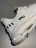 零度尚品Zero零度男鞋夏季網(wǎng)面鞋男透氣薄款運動休閑鞋男潮流輕便椰子飛織 白色 41 曬單實拍圖