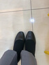 西兒空姐工作鞋職業(yè)黑色小皮鞋粗跟正裝上班面試高跟鞋女舒適單鞋酒店 工作通勤鞋黑色 4cm 36 曬單實(shí)拍圖