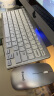 ifound（方正科技）W6226无线键鼠套装 女生办公便携外接超薄笔记本小键盘 无线迷你小巧键鼠套装银色 实拍图