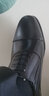 目擊者  三接頭皮鞋男校尉皮鞋套腳教官執勤保安涼皮鞋正裝商務(wù)休閑鞋 曬單實(shí)拍圖