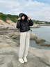 自巧【三重蓄熱】小個(gè)子肯豆風(fēng)短款羽絨服女2024冬季新款長(zhǎng)款外套 謐黑色短款 XXS (1碼) 曬單實(shí)拍圖