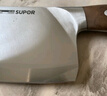 蘇泊爾（SUPOR）家用刀具切菜刀不銹鋼斬切刀廚房單刀 切片刀KE180AG1 曬單實拍圖