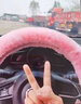 卡佳冬季羊毛汽車(chē)方向盤(pán)套皮毛一體專(zhuān)車(chē)專(zhuān)用保暖羊毛絨把套男女款冬天 純羊毛-科技灰 奧迪A6LQ5Lq3A4LQ7a3A5A8A7Q5 曬單實(shí)拍圖