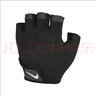 耐克（NIKE）運動(dòng)護具 半指手套 女子GYM ELEMENTAL健身手套 AC4237-010/NLGD2010MD 兩只裝黑灰 M 曬單實(shí)拍圖
