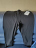 愛(ài)暇步瑜伽服女套裝仙氣高級感專(zhuān)業(yè)普拉提春夏瑜伽服上衣中袖款顯瘦大碼 黑色上衣+黑色九分褲 X24001NSM 2XL 曬單實(shí)拍圖