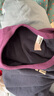 蕉內(nèi)（Bananain）【趙露思同款】春夏長袖T恤修身女士24新款辣妹上衣 深空藍拼霉果紫 XL 曬單實拍圖
