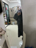 對白【100%綿羊毛】雙面呢毛呢外套女2024冬裝新款氣質(zhì)中長(cháng)款大衣 煙灰色 M 曬單實(shí)拍圖
