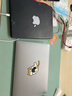 SkinAT局部貼膜 MacBook Pro蘋果筆記本電腦貼紙貼紙 宇航員局部彩色貼 Air電腦創(chuàng)意卡通貼紙 貓咪后院橘貓 Pro 13 (2016- ) 曬單實拍圖