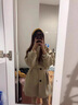 秋冬季毛呢外套女裝2022新款潮中長(zhǎng)款西裝呢子大衣小個(gè)子黑色風(fēng)衣 杏色(商城質(zhì)量) M 建議95-105斤 曬單實(shí)拍圖
