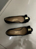 菲拉格慕（Ferragamo）女士中跟鞋 Vara珩縫蝴蝶結粗跟鞋 時(shí)尚大牌女鞋【跟高約3.5cm】 黑色 01M832 0672114 36 碼（5.5碼） 曬單實(shí)拍圖