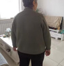 恒源祥奶奶秋冬裝毛衣外套中老年女加大碼胖媽媽加絨加厚羊毛開(kāi)衫 綠色【上衣】有款，請(qǐng)問(wèn)客服備注 加絨 5XL 【建議160-175斤】 曬單實(shí)拍圖