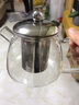 明尊（LIGHTKING）泡茶壺 耐熱玻璃茶具 不銹鋼內(nèi)膽過濾花茶壺茶藝壺沖茶泡茶器 L-07（600ml） 曬單實拍圖