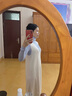 韻優(yōu)利（yunyouli）孕婦秋裝連衣裙兩件套2024時尚慵懶風(fēng)套裝針織背心裙子秋冬款 套裝 M 曬單實拍圖
