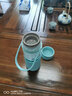 MiGo美國品牌玻璃水杯耐熱過(guò)濾茶杯便攜水杯男女水瓶創(chuàng  )意隨手杯學(xué)生杯 粉色320ml 曬單實(shí)拍圖