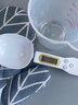 千確電子秤烘焙克數(shù)克度控鹽糖勺子秤定量計量勺輔食勺嬰兒奶粉勺稱藥 白色充電款+大勺頭500g0.1g 曬單實拍圖