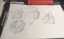 蒙瑪特 畫板素描寫生4k畫夾畫袋兒童初學(xué)者套裝戶外便攜式收納防水雙肩背速寫板8k 畫板夾 8k速寫板 曬單實(shí)拍圖