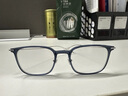 萬(wàn)寶龍眼鏡框男六角白星方框超輕板材學(xué)生近視眼鏡架女送節日禮物MB0100 002透明淺灰 曬單實(shí)拍圖