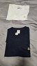 布克兄弟（BrooksBrothers）[100%棉]男士夏季款刺繡logo休閑圓領(lǐng)短袖T恤 4004-藏青色 L 曬單實(shí)拍圖