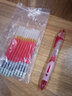 晨光按動中性筆GP1163簽字紅藍黑筆初中考試專用筆ins高顏值學生 紅色 1支裝(送10支筆芯) 曬單實拍圖