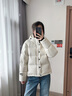 高梵【楊冪同款】黑金鵝絨服先鋒5.0羽絨服2025新款秋冬季女士短外套 鉑金7號 M 115-130斤 飛天鵝絨190g 曬單實(shí)拍圖