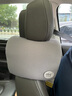 同車(chē)同伴 汽車(chē)頭枕記憶棉護頸枕汽車(chē)座椅車(chē)用枕頭 透氣四季通用 簡(jiǎn)約灰【一對頭枕】也給親密副駕 曬單實(shí)拍圖