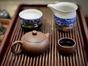 覓陶云南建水紫陶茶壺茶具李昊光素西施壺純?nèi)止ぴV泥料泡茶器茶具 一壺四杯 180ml 曬單實拍圖