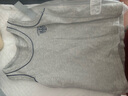 印品棉棉屋2件裝春秋厚款純棉兒童背心無(wú)骨拼縫磨毛男女寶寶打底衫彈力上衣 磨毛米灰背心2件裝 95 碼（身高95cm左右） 曬單實(shí)拍圖