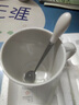 NEXT ROAD英國(guó)聯(lián)名馬克杯陶瓷杯子帶蓋勺咖啡杯情侶星座水杯男女高顏值茶杯 天秤座（白） 曬單實(shí)拍圖