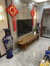 垚罄 景德鎮(zhèn)陶瓷器落地大花瓶客廳 中國(guó)紅落地陶瓷大花瓶家居擺件工藝品 藍(lán)色牡丹 1.2米單個(gè) 配底座 曬單實(shí)拍圖