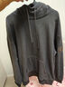 馬登工裝雙面搖粒絨連帽衛衣男美式巴拉克拉法帽抽繩防風(fēng)外套上衣秋 深灰 XL 曬單實(shí)拍圖
