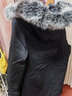 雅鹿男士羽絨服中長款可卸連帽經(jīng)典款狐貍毛白鴨絨男外套 黑色 170 曬單實(shí)拍圖