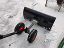 美科（MYTEC）推雪鏟帶輪大號推雪車戶外除雪神器推雪板清雪鏟家用收糧食推糧鏟 帶輪推雪車【單桿75*35cm】 曬單實拍圖