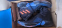 adidas PRO BOUNCE团队款实战篮球运动鞋男子阿迪达斯官方FW5744 黑/深蓝/橙色 46(285mm) 实拍图