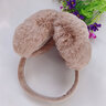 目丸耳罩保暖冬天女韓版可愛(ài)學(xué)生耳捂子冬季護耳毛絨耳包防凍折疊耳套 卡其色 1個(gè) 曬單實(shí)拍圖