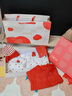 papa【fulu】爬爬新生嬰兒全套禮盒寶寶套裝衣服儀式感可愛(ài)送禮 紅祿當(dāng)頭 59cm 曬單實(shí)拍圖