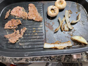 小熊（Bear） 電燒烤爐電烤爐烤肉爐烤肉鍋電烤肉爐烤肉鍋燒烤機烤肉煎鍋家用烤爐無(wú)煙不粘烤肉鍋電烤盤(pán) DKL-D12Y1分體式3-5人可拆洗 1層 曬單實(shí)拍圖