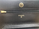 香奈兒CHANEL女包WOC系列黑金色牛皮荔枝紋鏈條包女士單肩包AP0250  Y01864 黑色預(yù)售 曬單實拍圖
